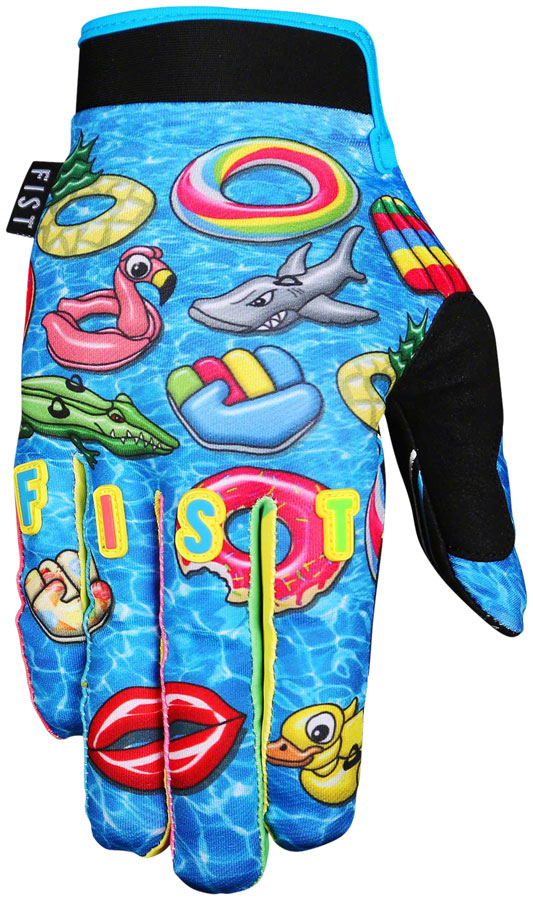 Fist Handwear Blow Up Glove - Multi-Color, Full Finger, Large 