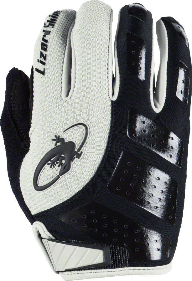 Lizard Skins Monitor SL Gel Gloves - Gray/Black, Full Finger, Small 