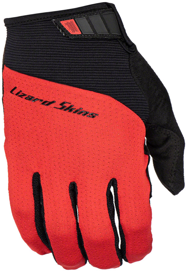 Lizard Skins Monitor Traverse Gloves - Crimson Red, Full Finger, Large 