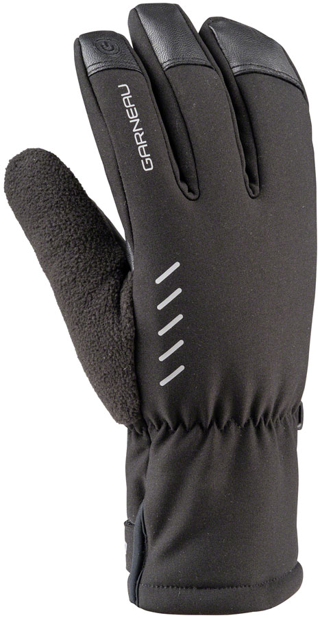 Garneau Bigwill Gel Gloves - Black, Full Finger, Small 