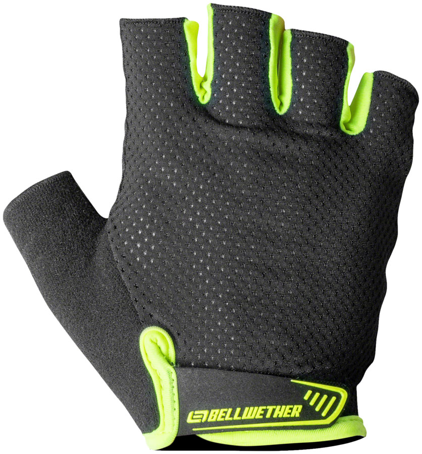 Bellwether Gel Supreme Gloves - Hi-Vis, Short Finger, Men's, Large