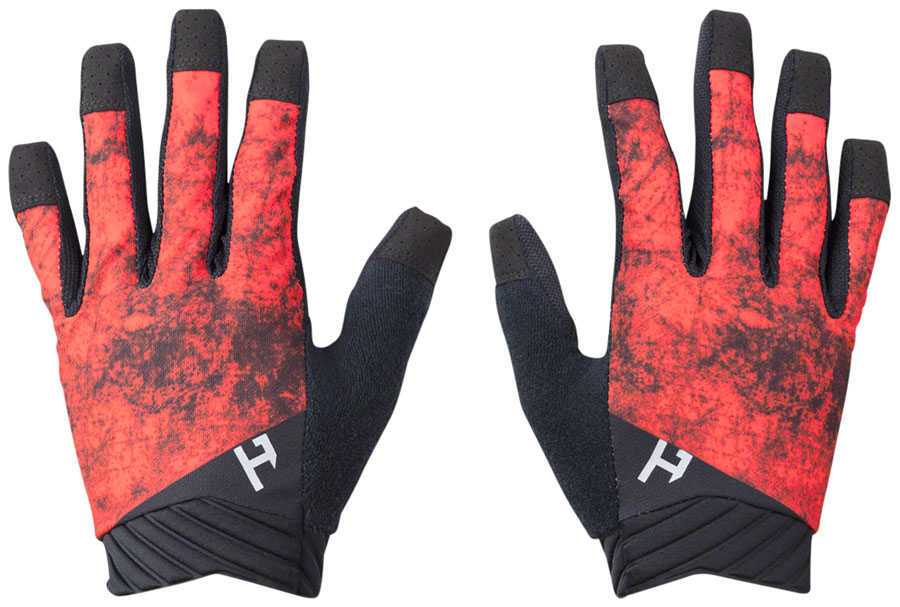 HandUp Pro Performance Gloves - Race Red, Full Finger, Medium 