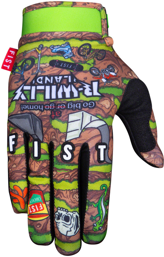 Fist Handwear R-Willy Gloves - Multi-Color, Full Finger, Land Williams, Medium 