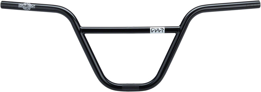 Cult Dak BMX Handlebar - 9.5", Black, 25.4"