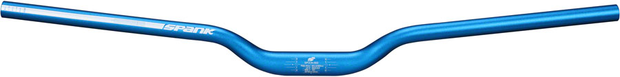 Spank Spoon 800 Handlebar - 31.8mm Clamp, 800mm, 40mm Rise, Blue