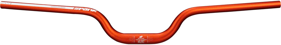 Spank Spoon 800 Handlebar - 31.8mm Clamp, 800mm, 75mm Rise, Orange