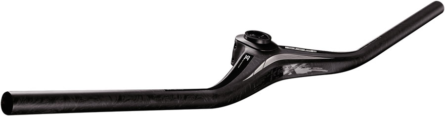 FSA KFX SiC ICR Integrated Handlebar, 85mm Stem Length, 780mm Width, -12 Angle, Internal Cable Routing  Carbon