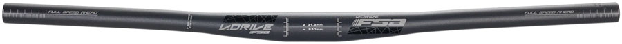 FSA V-Drive Flat Handlebar, 31.8 x 740mm