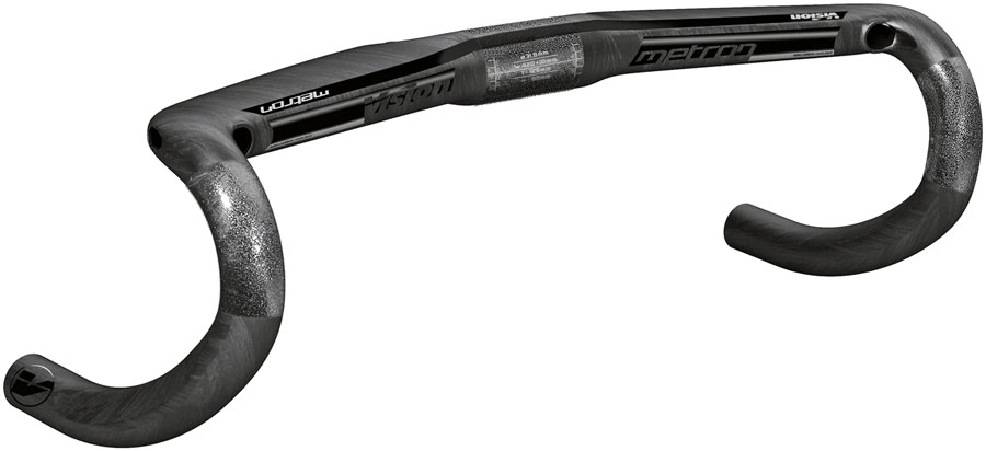Vision Metron Aero Handlebar, 31.8mm Clamp Diameter, 400mm Width, +10 Rise, Aero Road Profile  Carbon