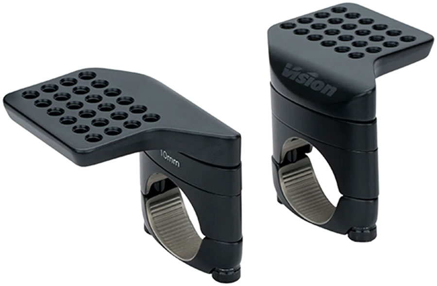 Vision Metron TFE Pro Clip-on Adapter, Extended Armrest Adjustment Plate, Aero Bar Compatibility  Carbon