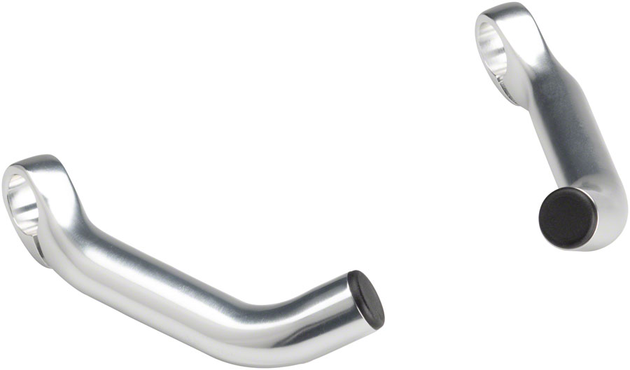 Dimension Forged Bar Ends Short Silver