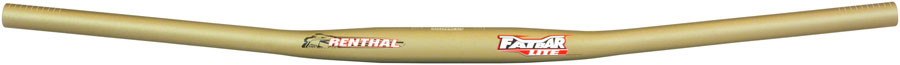 Renthal FatBar Lite Zero Handlebar - Aluminum, 0mm, 780mm, 31.8mm, Gold