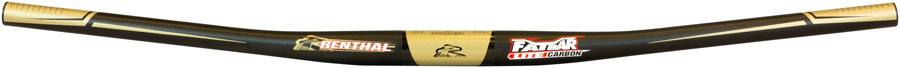 Renthal FatBar Lite Carbon Zero Handlebar - Carbon, 31.8mm, 0mm, 780mm, Black