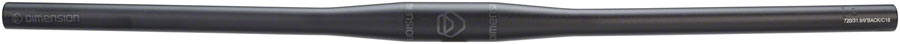 MSW Mountain Handlebar: Flat, 31.8, 720mm wide, Black