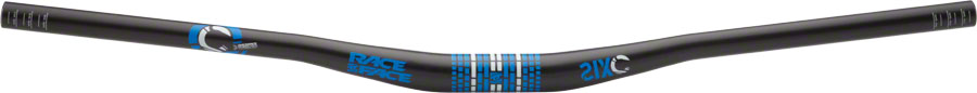 RaceFace SIXC Riser Carbon Handlebar, 31.8 x 785mm 3/4" Rise Blue Decal 