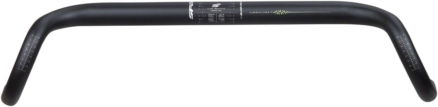 Spank Flare 25 Drop Handlebar - 50cm, 31.8mm, 25deg Flare, Black