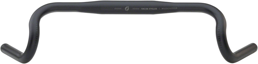 Salsa Woodchipper Drop Handlebar - Aluminum, 31.8mm, 42cm, Black