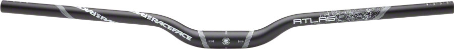 RaceFace Atlas Riser Handlebar, 31.8 x 785mm 1-1/4" Rise Black 