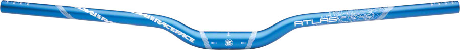 RaceFace Atlas Riser Handlebar, 31.8 x 785mm 1-1/4" Rise Blue 