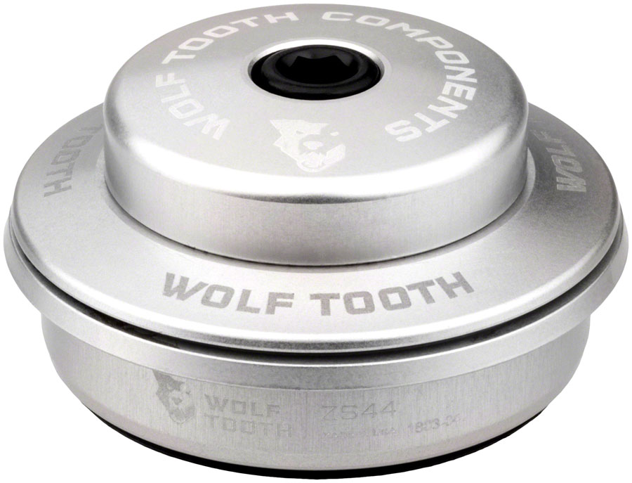 Wolf Tooth Performance Headset - ZS44/28.6 Upper, 6mm Stack, Raw Silver 