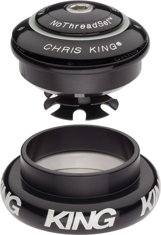 Chris King InSet i7 Headset - 1-1/8 - 1.5", 44/44mm, Black 