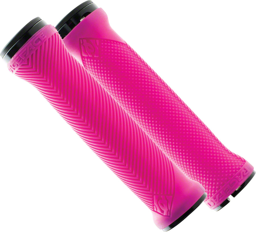 pink handlebar grips