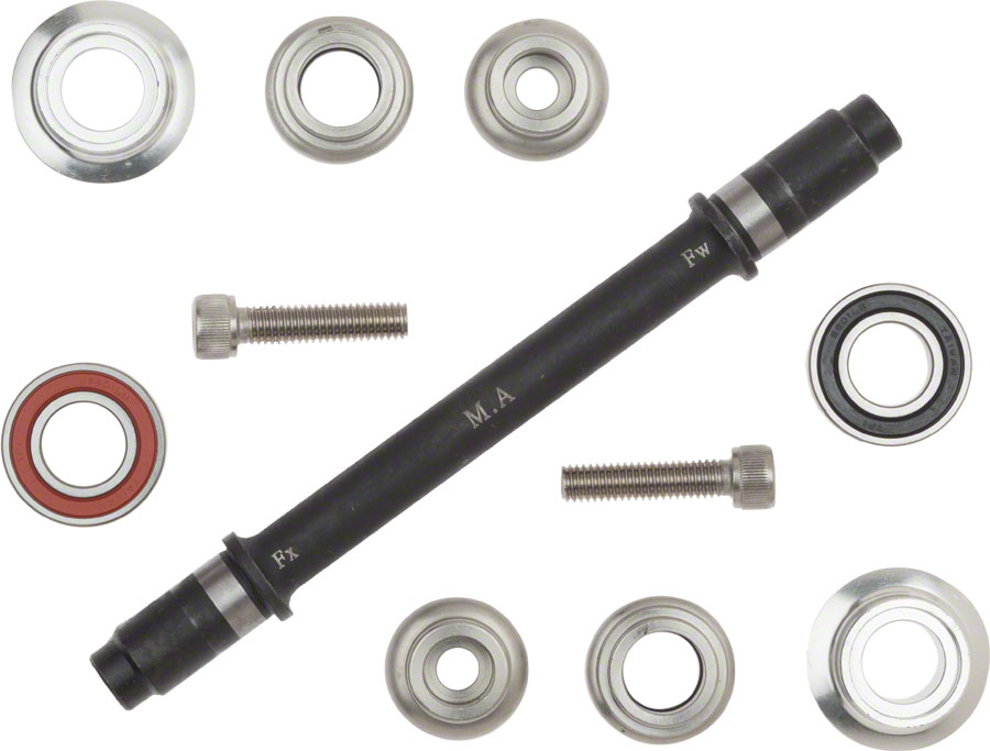 Surly Ultra New Hub Axle Kit for 130mm Rear Silver 