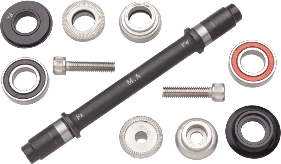 Surly Ultra New Hub Axle Kit for 120mm Rear Fix/Fix Black 