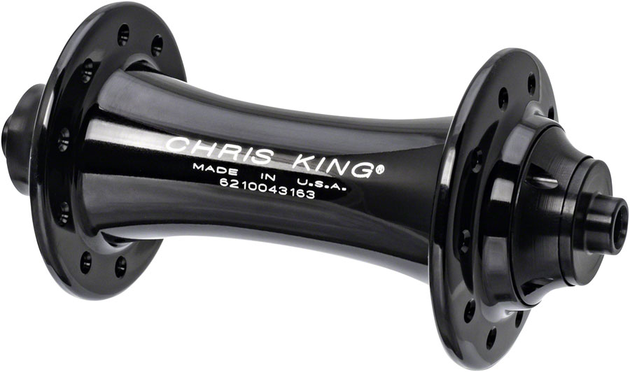 Chris King R45 Front Hub - QR x 100mm, Rim Brake, Black, 32H