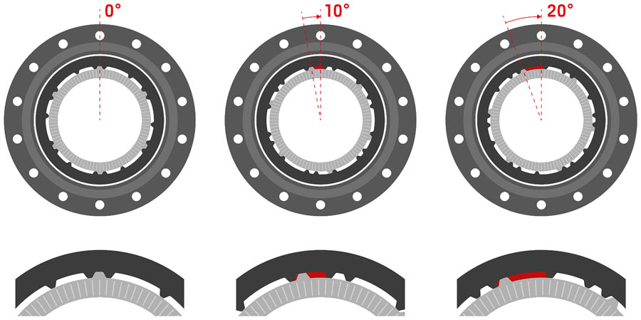 DT Swiss Ratchet DEG DF Anti-pedal Kickback System Upgrade Kit - 90t, With Tool