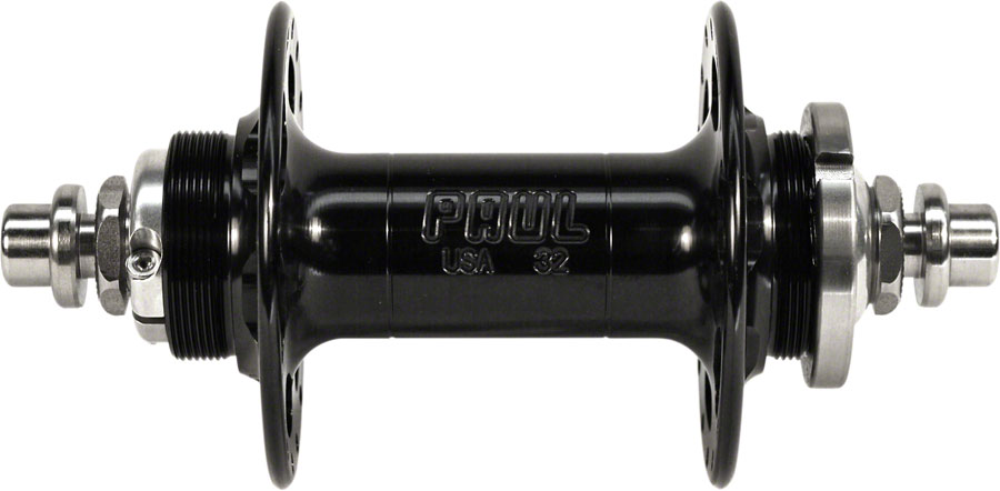 Paul Component Engineering High Flange Rear Hub - Threaded x 120mm, Rim Brake, Threaded, Black, 32H