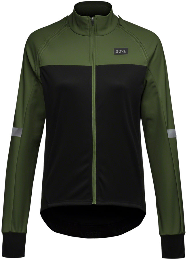 Gorewear Phantom Jacket - Black/Green, Women's, Medium 