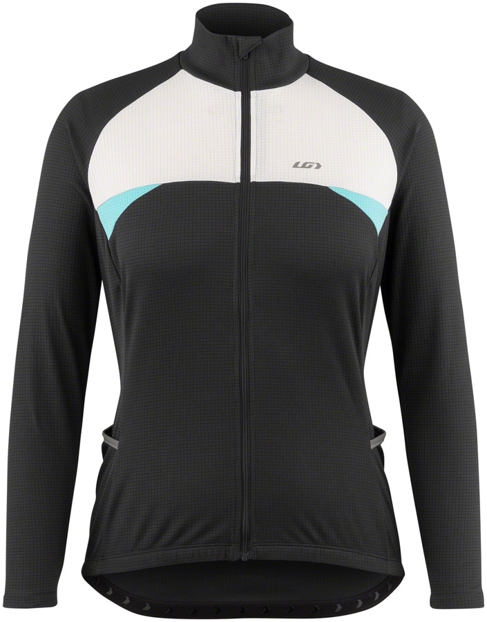 Garneau Captain Jersey - Women's, Black/White/Blue, Medium 