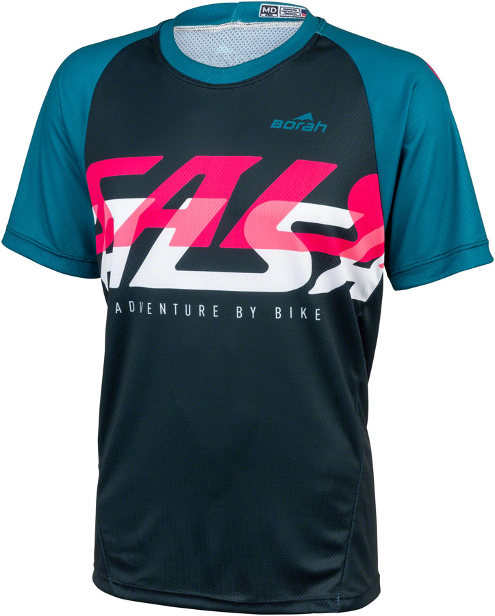 Salsa Men's Echo MTB Jersey - Small, Dark Blue 