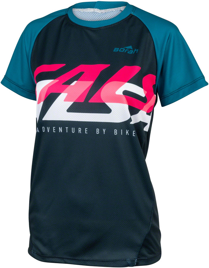 Salsa Women's Echo MTB Jersey - Large, Dark Blue 