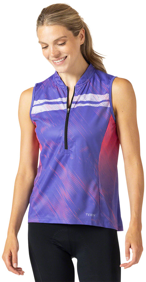 Terry Breakaway Mesh Sleeveless Jersey - LeMans, Small 