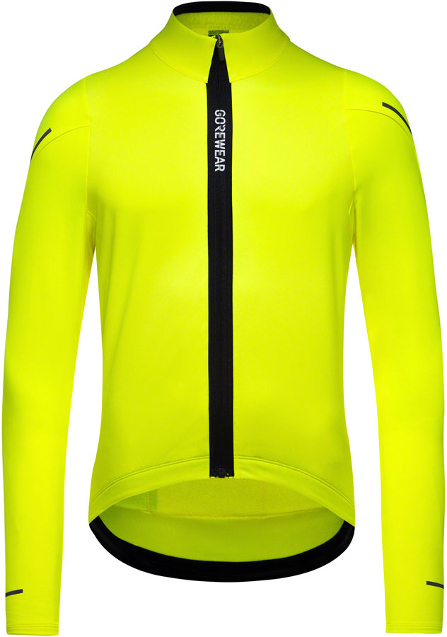 Gorewear Spinshift Thermo Long Sleeve Jersey - Yellow, Men's, X-Large