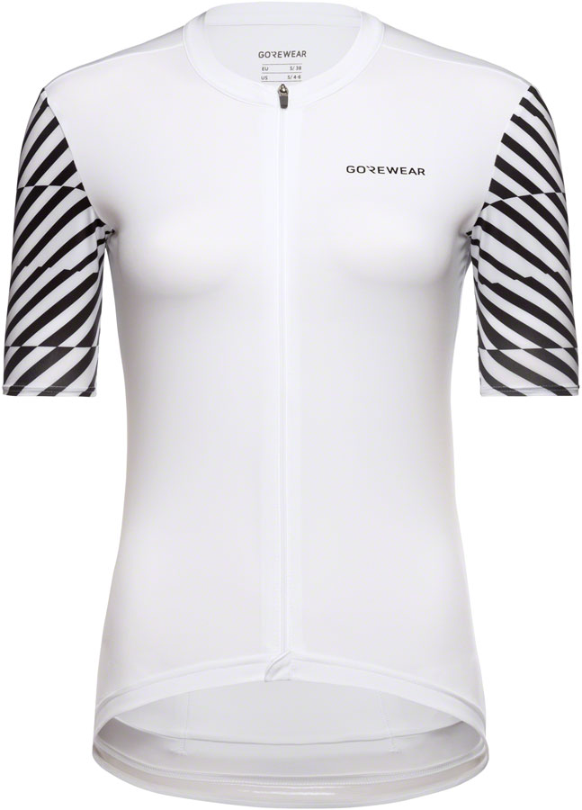 Gorewear Swiftride Optical Jersey - White/Black, Women's, X-Small 
