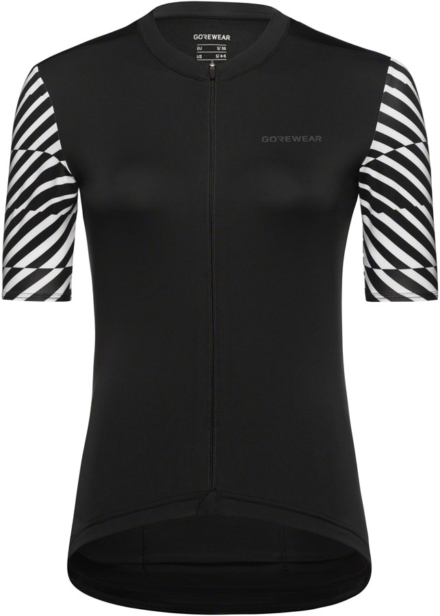 Gorewear Swiftride Optical Jersey - Black/White, Women's, Small 