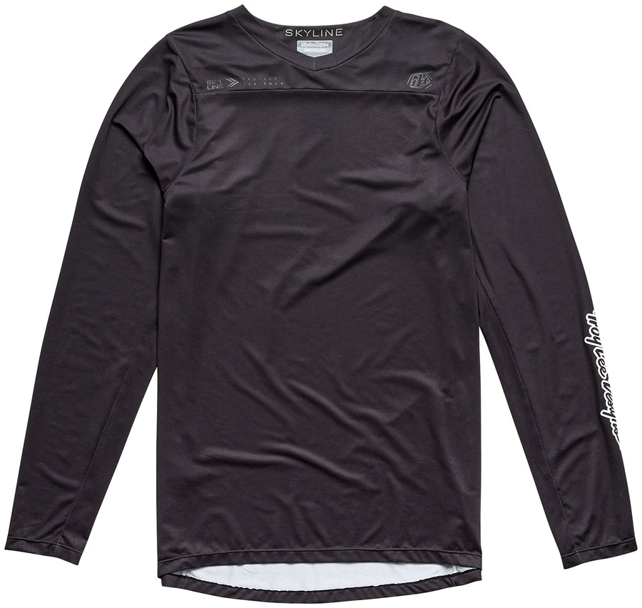 Troy Lee Designs Skyline Long Sleeve Jersey  Mono Black, Medium