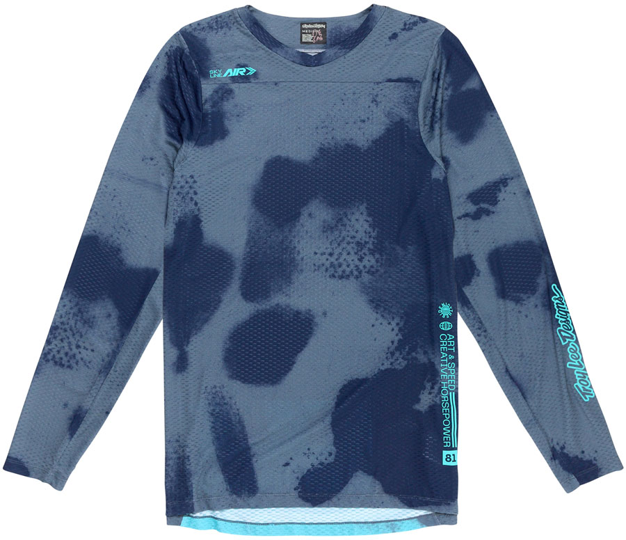 Troy Lee Designs Skyline Air Long Sleeve Jersey  Flared Steel, Small