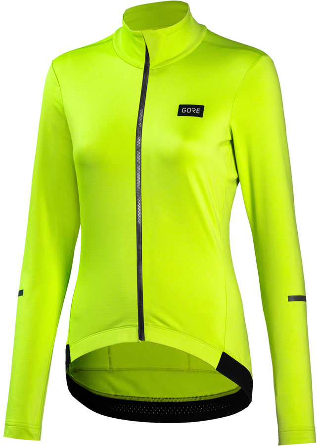 Gorewear Progress Thermo Jersey - Neon Yellow, Womens, X-Small/0-2