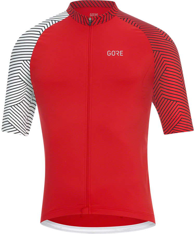 Gorewear C5 Jersey - Red/White, Men's, Small 