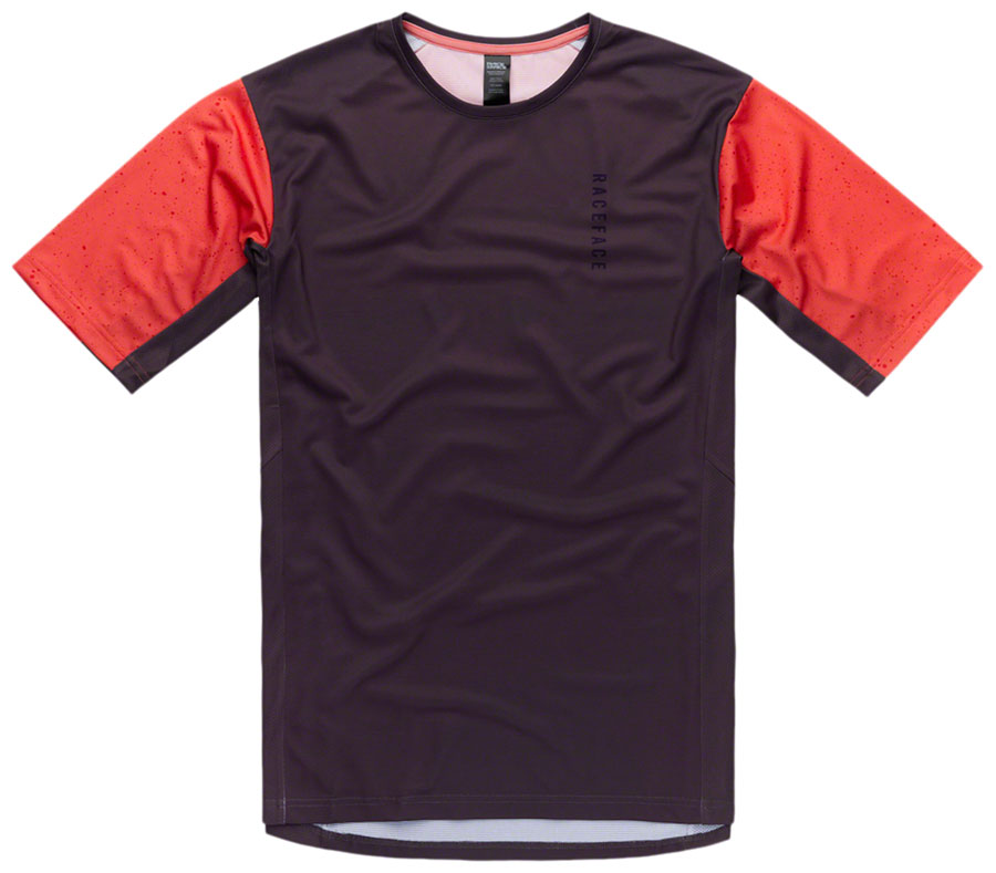 RaceFace Indy Jersey - Short Sleeve, Men's, Coral, Small 