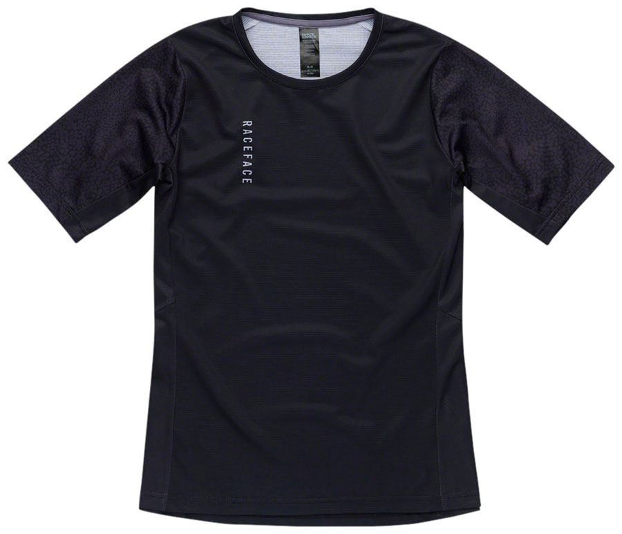 RaceFace Indy Jersey - Short Sleeve, Women's, Black, Medium 