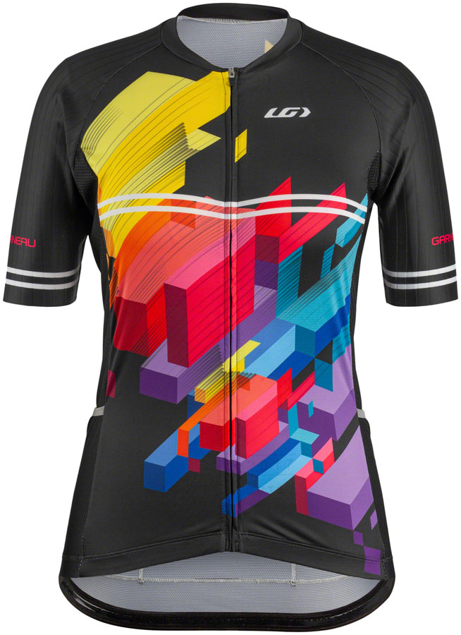 Garneau District 2 Jersey - Black, Women's, Small 