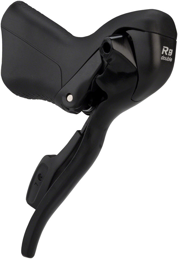 microSHIFT R8 Left Drop Bar Shift Lever, Double, Shimano Compatible