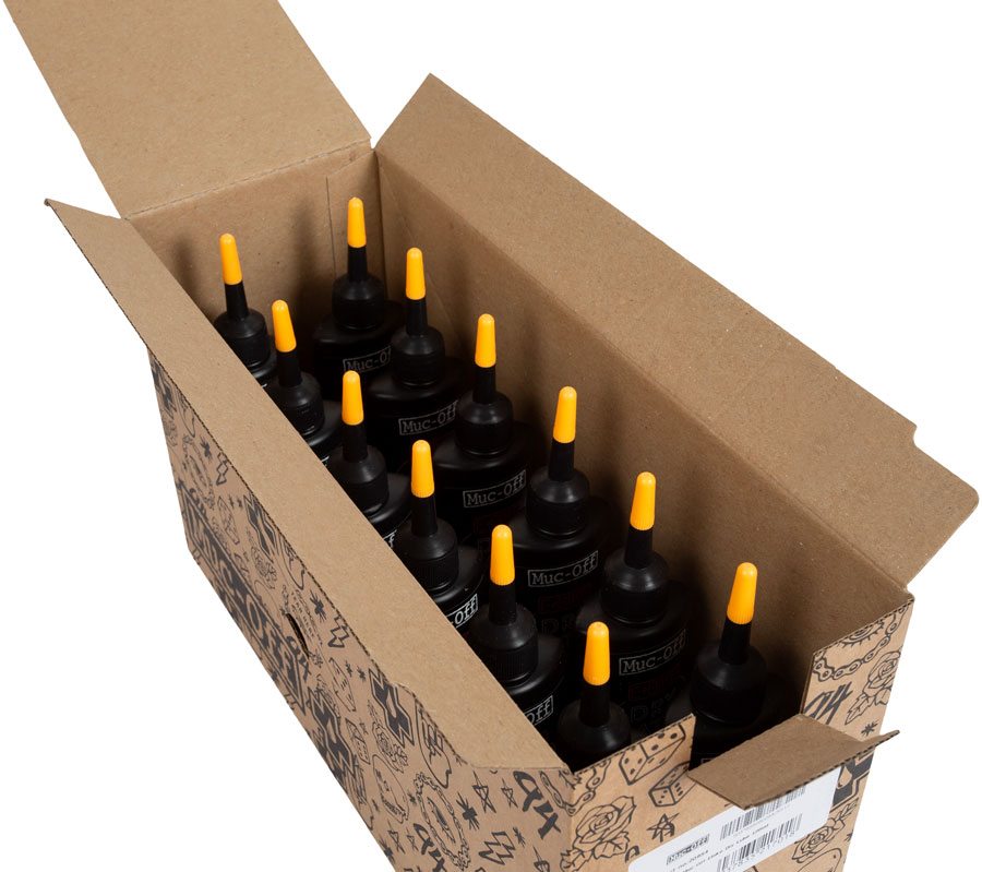 Muc-Off Bio Dry Bike Chain Lube - 120ml, Drip, POP Box of 12