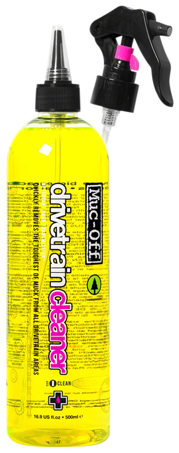 Muc-Off Drivetrain Cleaner: 500ml Pourable/Spray Bottle - LU0906