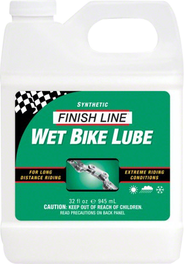 Finish Line WET Bike Chain Lube - 32oz, Bulk